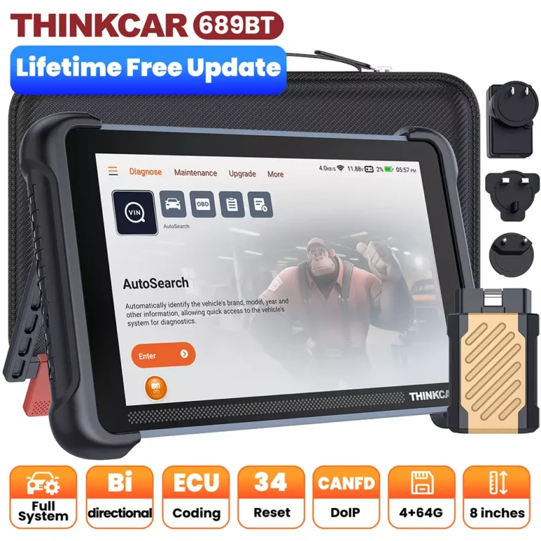 Thinkcar BT689 valise de diagnostic pour le travail quotidien en atelier au Maroc