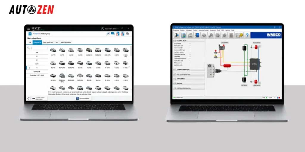 Logiciels de Diagnostic Automobile et Poids Lourds