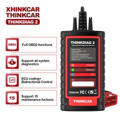 Fonctions du Thinkdiag 2 : diagnostic, codage et programmation, photo officielle Thinkcar